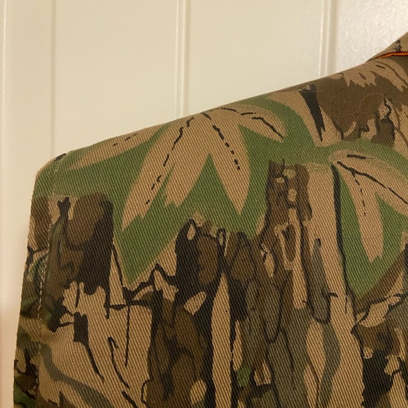 EUC‎ Northwest Territory men’s reversible camouflage orange hunting zip vest XL - Picture 5 of 5